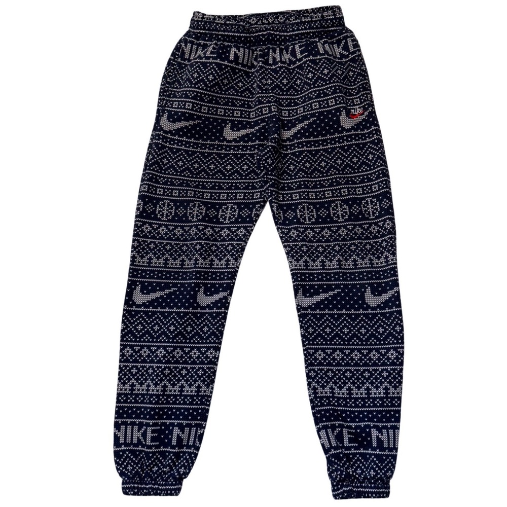 Nike Sportswear Club Fleece Holiday Dark Blue Pants‎ - Small